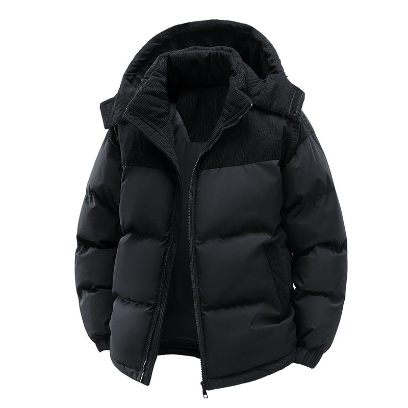 Men's Waterproof Winter Parka Thick Warm Fleece-Lined C