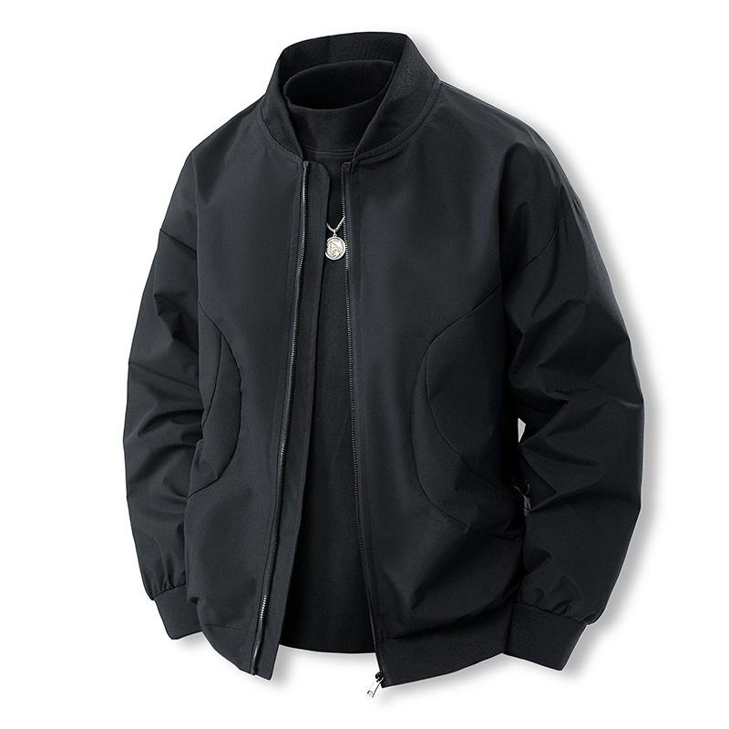 Spring Autumn Men's Flight Jacket High-End American Sty