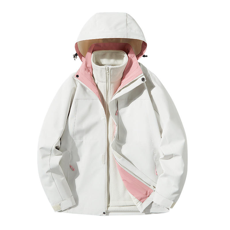Women's Waterproof Skiing Mountaineering Three-in-One S