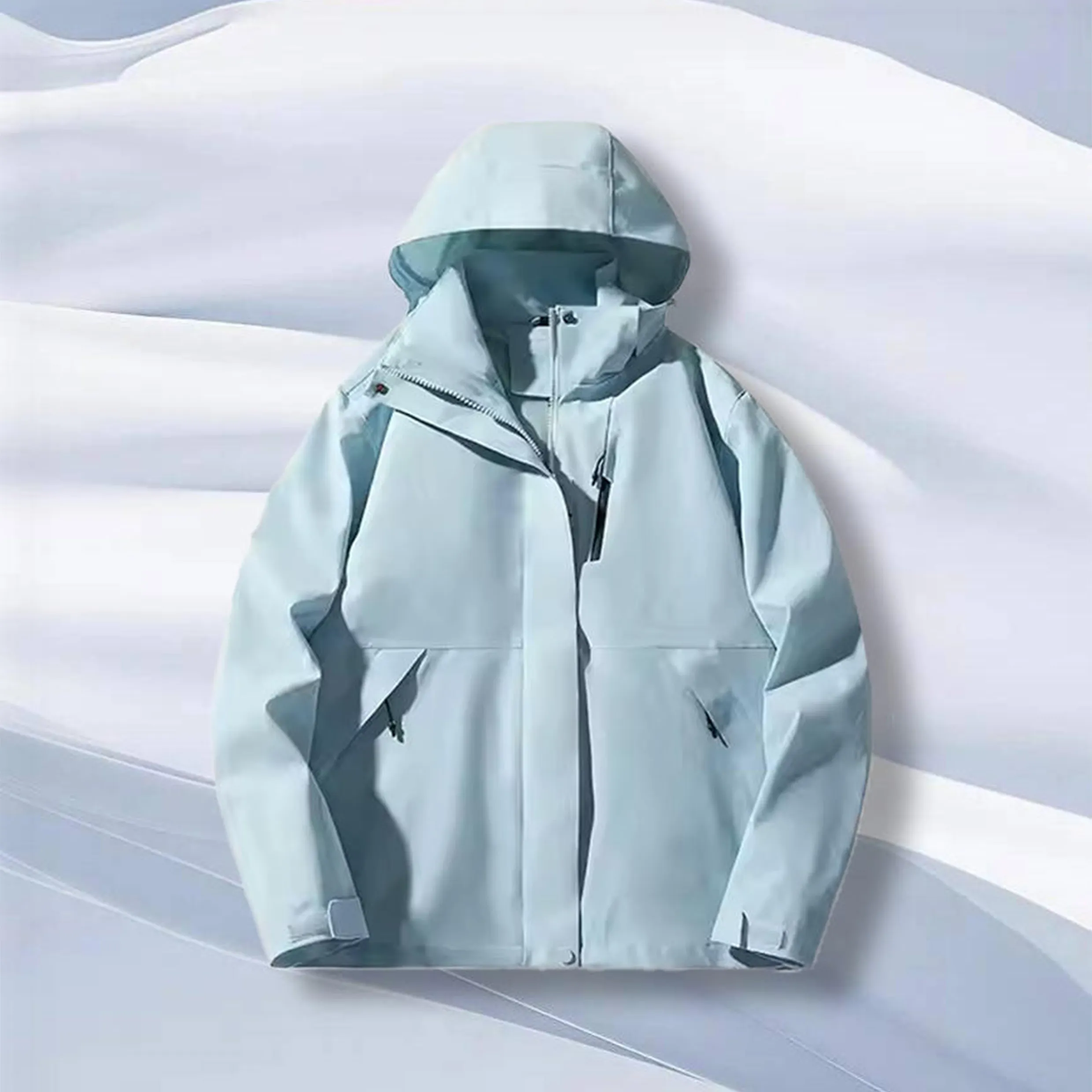 Autumn Casual Korean Jackets for Men Women Stand Collar Zipp