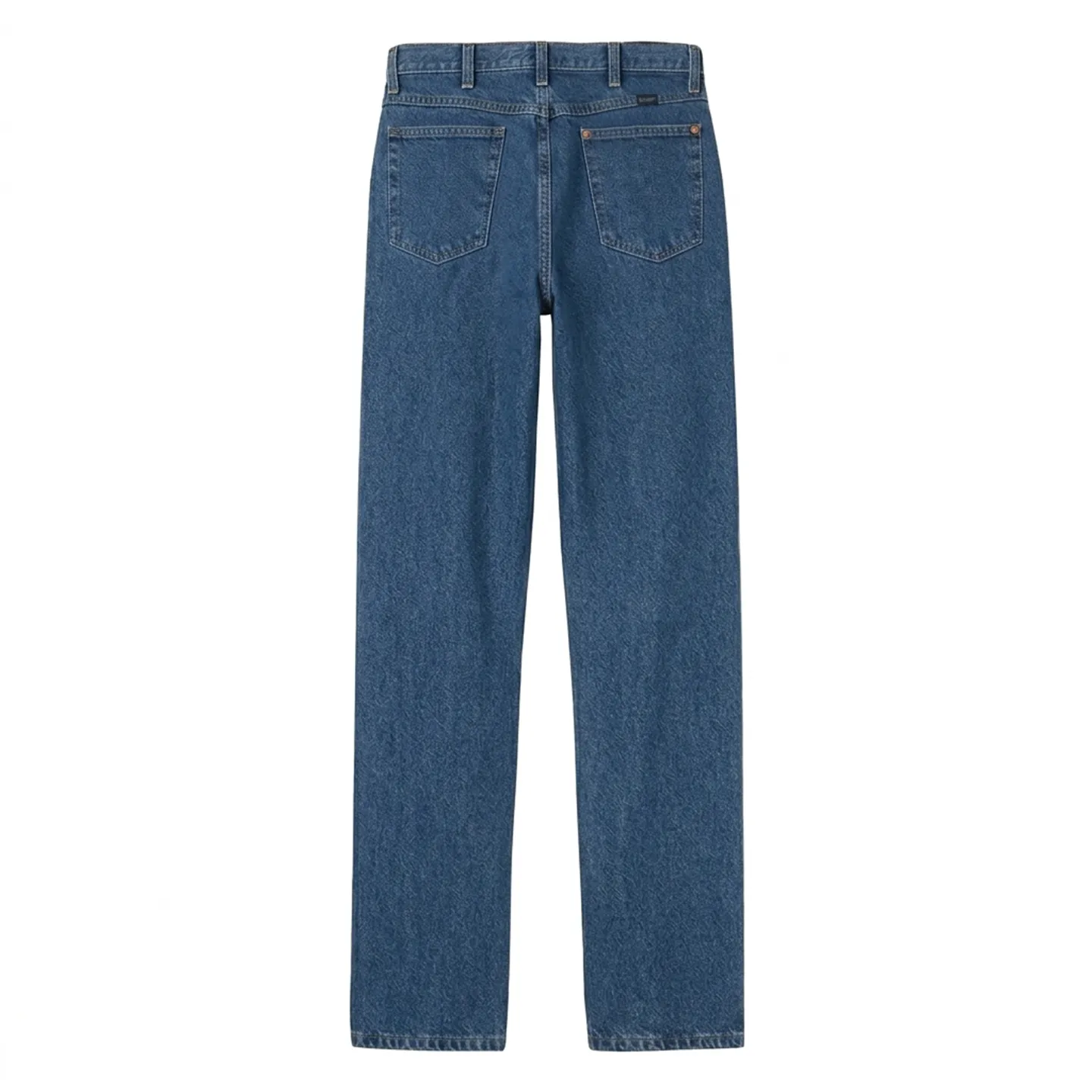 Men's Classic Medium Wash Straight Leg Denim Jeans