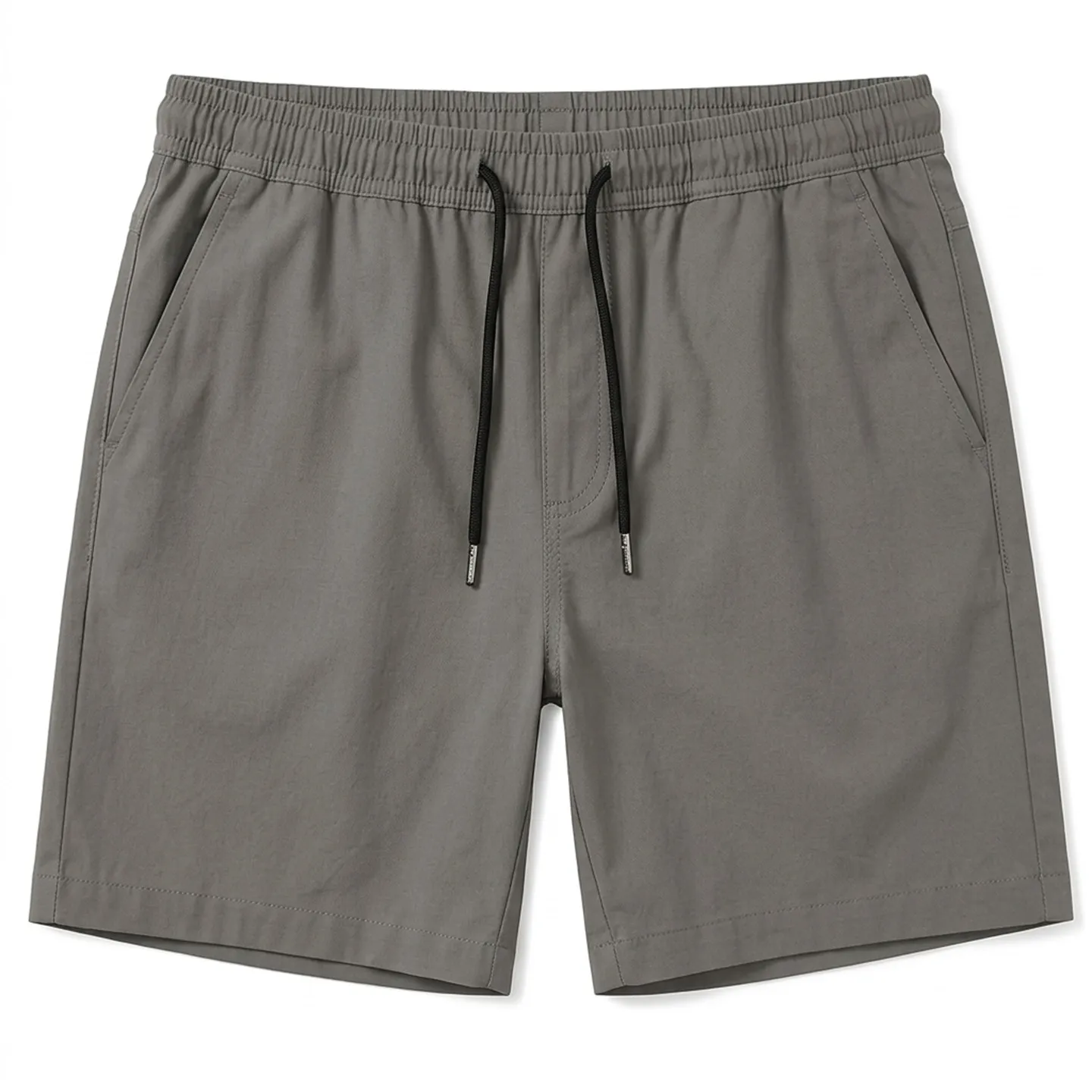 Men's Summer Casual Elastic Waist Drawstring Shorts for