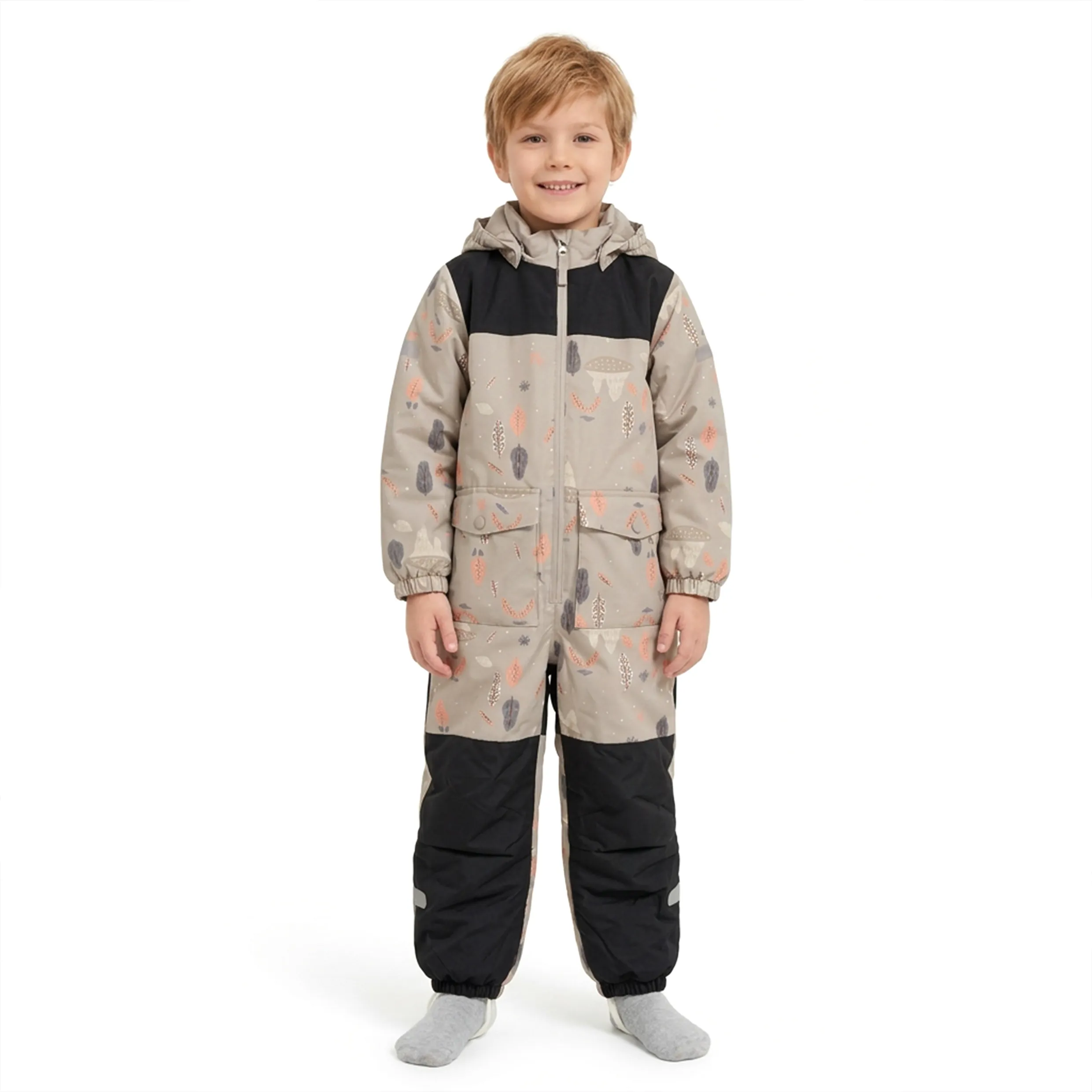 Kids Khaki Forest Pr