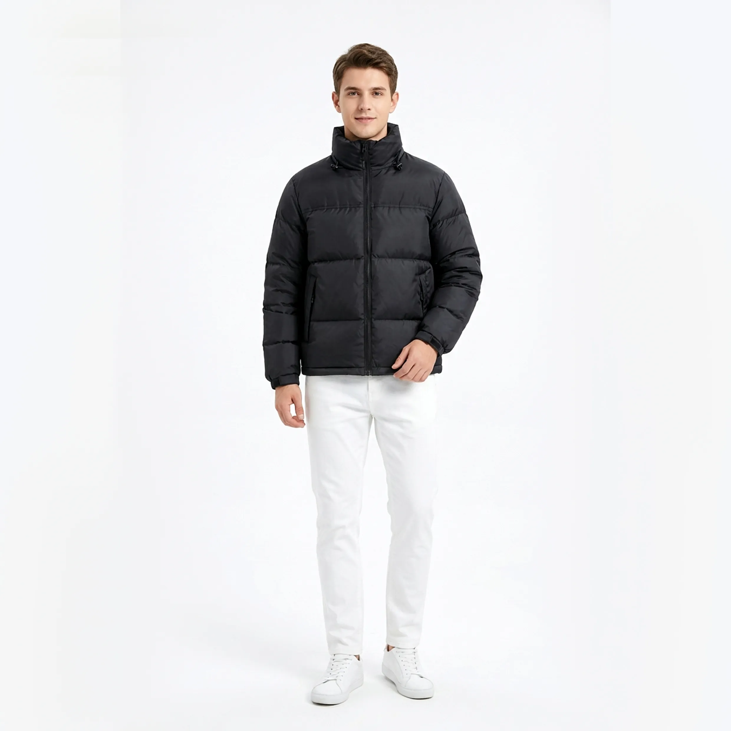 New Autumn Winter Men's Ultra Light Duck Down Jacket Ca